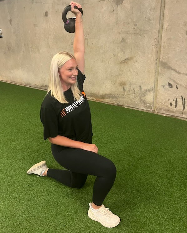 Chelsea Candelari in action